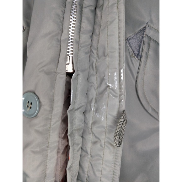 Vtg Montgomery Ward Quality Outerwear Snorkel Parka Jacket Green Size Large - Picture 7 of 8